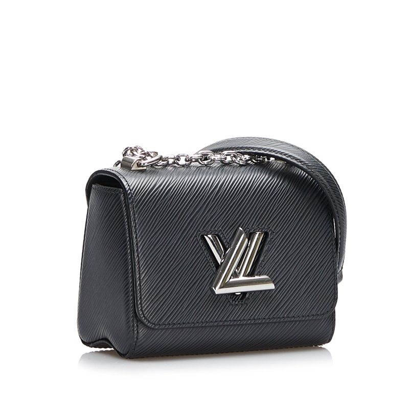 LOUIS VUITTON Epi Twist MM Black - Logoexplore - Image 3