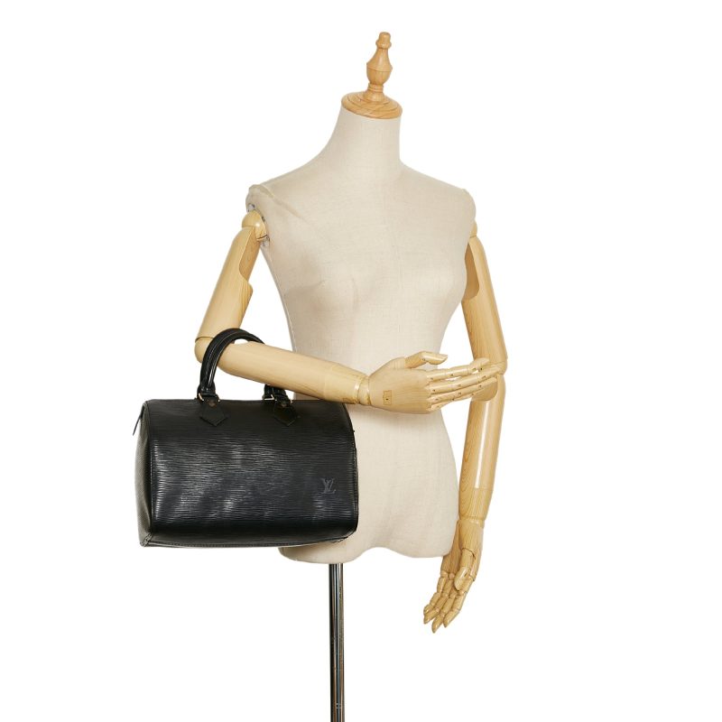 LOUIS VUITTON Epi Speedy 25 Black - Logoexplore - Image 2
