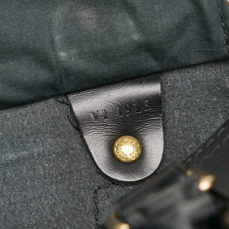 LOUIS VUITTON Epi Speedy 25 Black - Logoexplore - Image 9