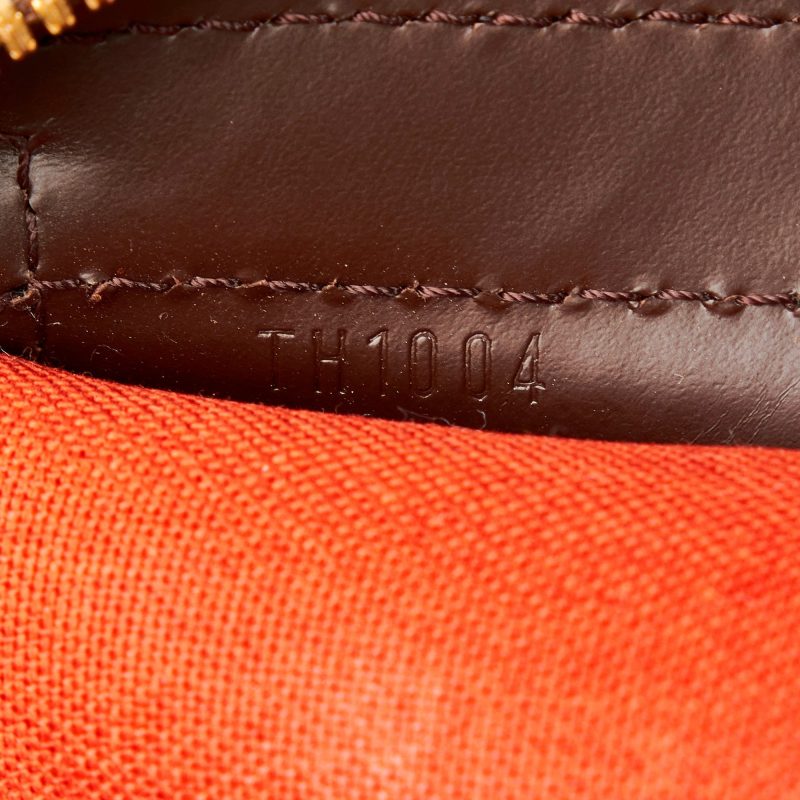 LOUIS VUITTON Damier Ebene Chelsea Shoulder Bag - Logoexplore - Image 7