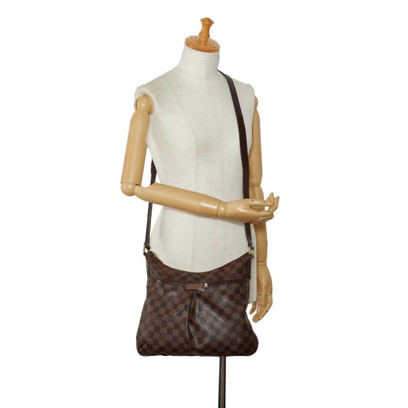 LOUIS VUITTON Damier Ebene Bloomsbury PM Crossbody Bag - Logoexplore - Image 10