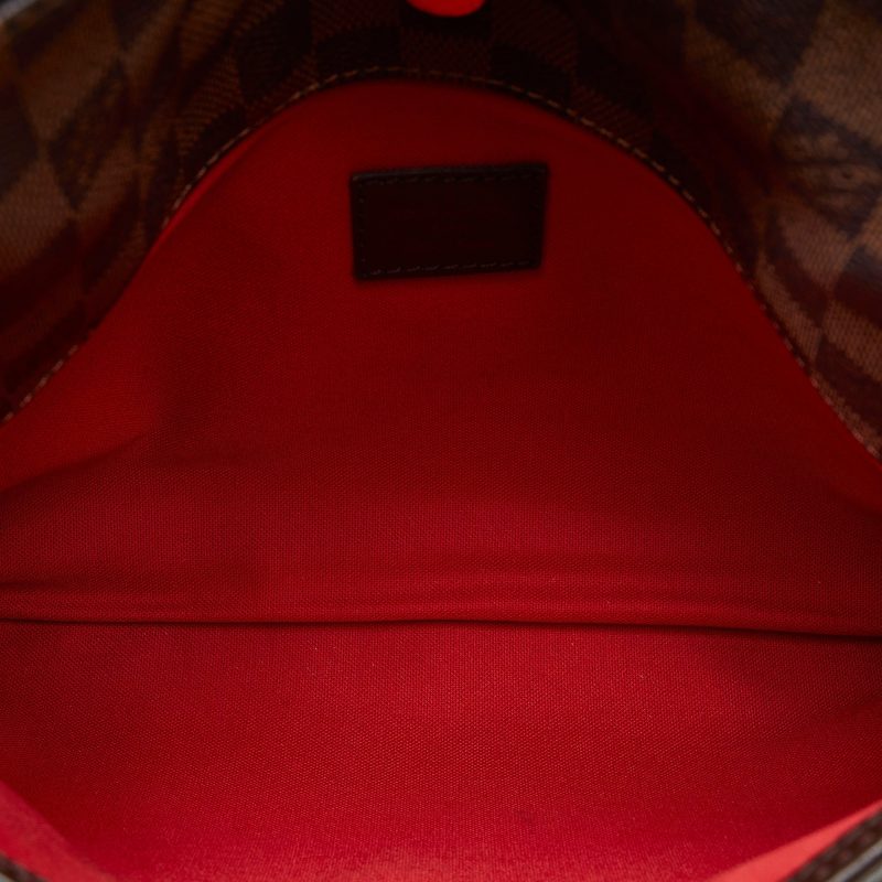 LOUIS VUITTON Damier Ebene Bloomsbury PM Crossbody Bag - Logoexplore - Image 5