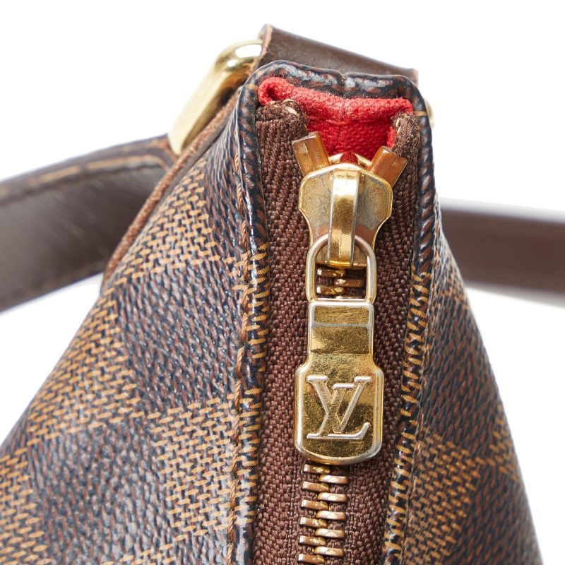 LOUIS VUITTON Damier Ebene Bloomsbury PM Crossbody Bag - Logoexplore - Image 9