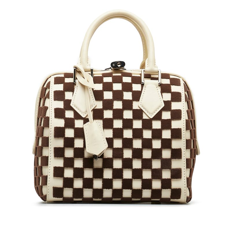 LOUIS VUITTON Damier Cubic Speedy Cube PM Handbag - Logoexplore