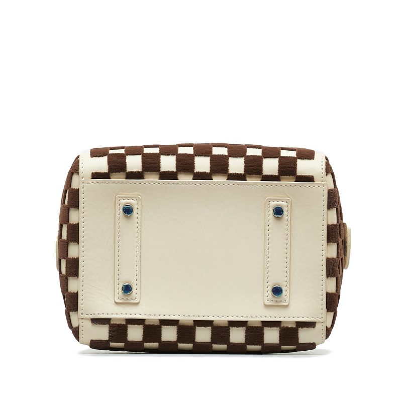 LOUIS VUITTON Damier Cubic Speedy Cube PM Handbag - Logoexplore - Image 4