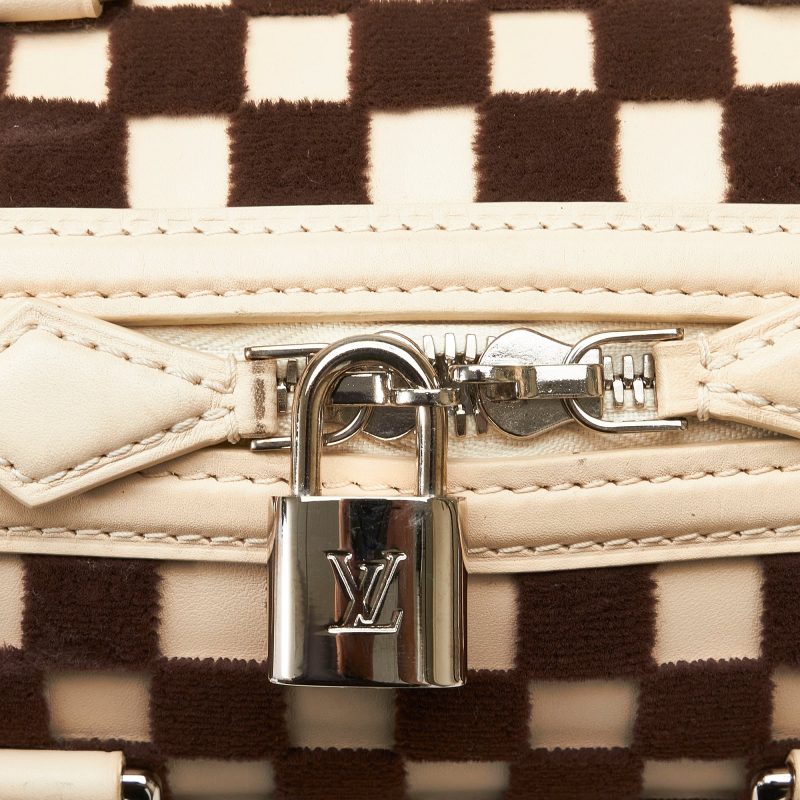 LOUIS VUITTON Damier Cubic Speedy Cube PM Handbag - Logoexplore - Image 8