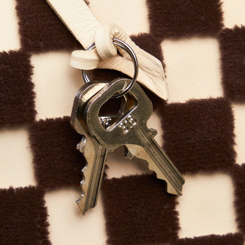 LOUIS VUITTON Damier Cubic Speedy Cube PM Handbag - Logoexplore - Image 9