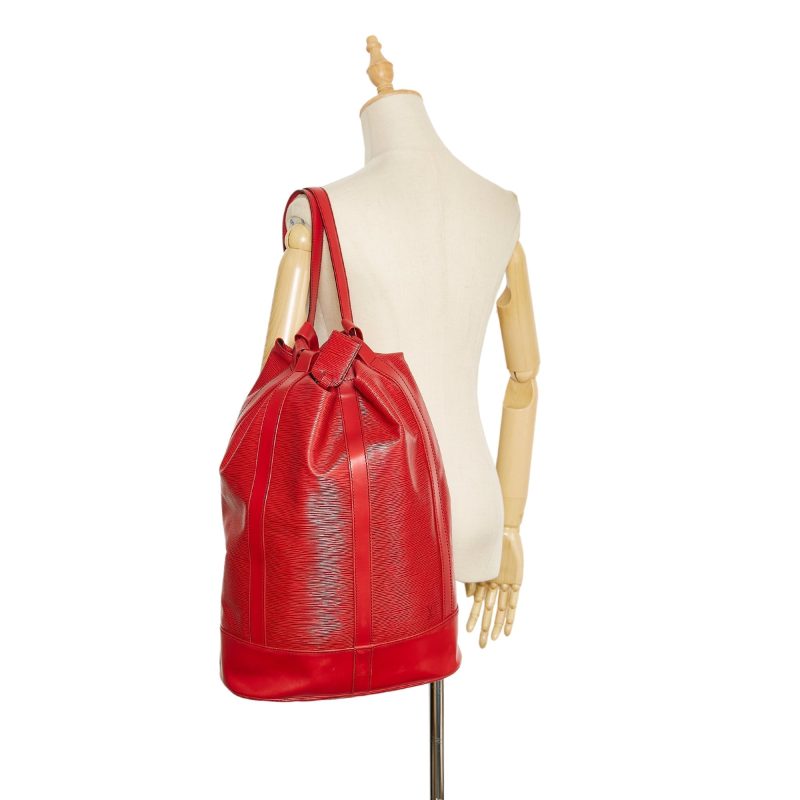 LOUIS VUITTON Epi Randonnee PM Red - Logoexplore - Image 2