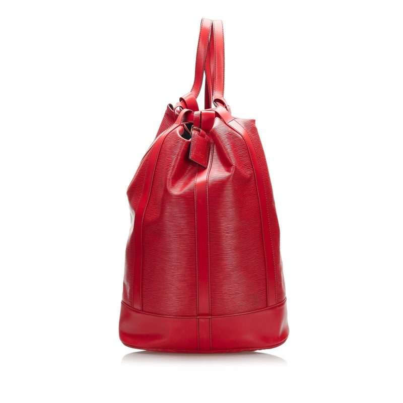 LOUIS VUITTON Epi Randonnee PM Red - Logoexplore