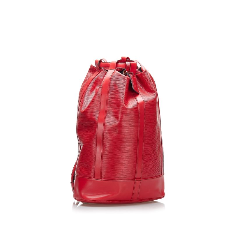 LOUIS VUITTON Epi Randonnee PM Red - Logoexplore - Image 6