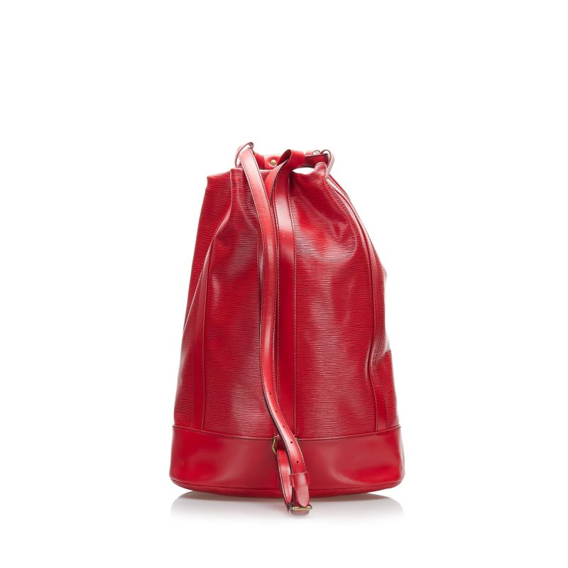 LOUIS VUITTON Epi Randonnee PM Red - Logoexplore - Image 7