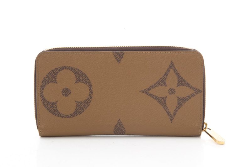 Louis Vuitton Brown Reverse Monogram Zippy Wallet - Logoexplore - Image 3