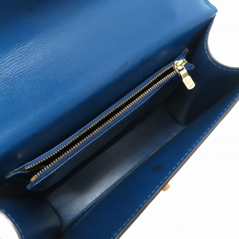 Louis Vuitton Epi Marzelb Handbag M52375 Toledo Blue - Logoexplore - Image 5