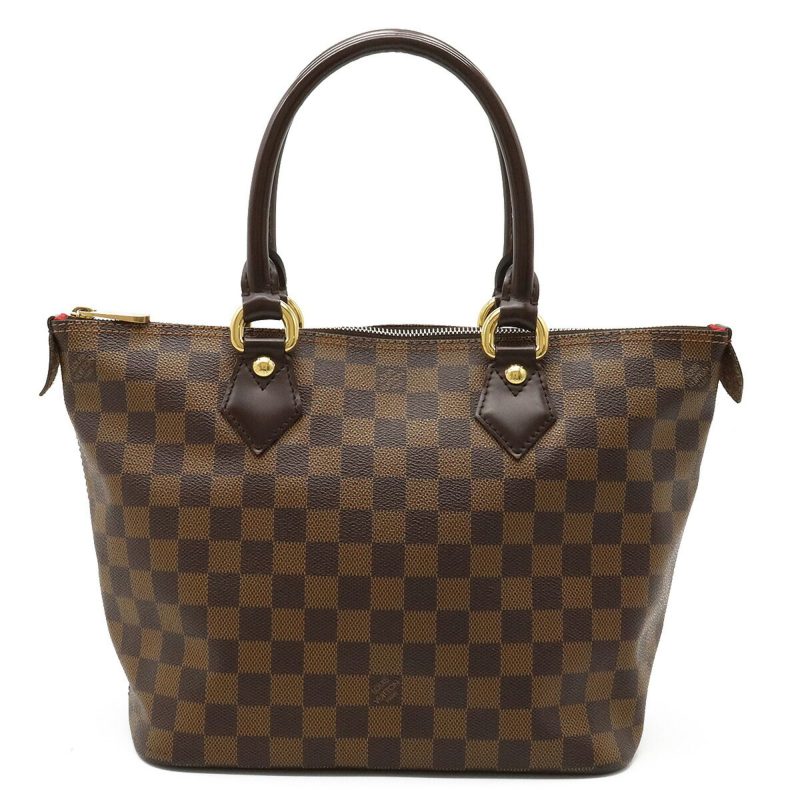 LOUIS VUITTON Damier Saleya PM Tote Bag Handbag N51183 - Logoexplore