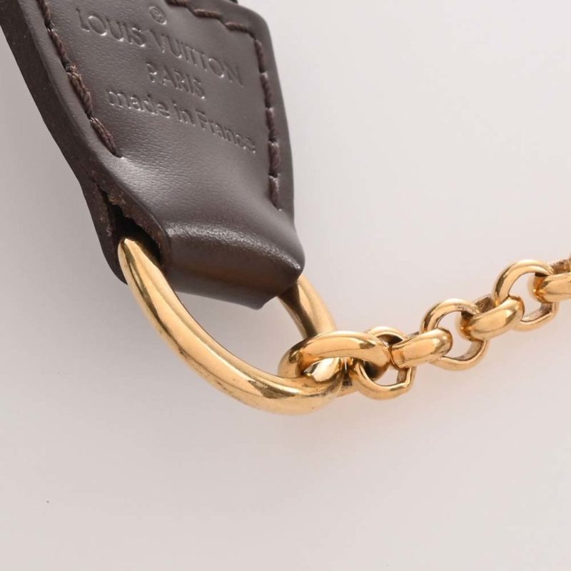 LOUIS VUITTON Damier Eva Chain Shoulder Bag N55213 Brown Women's - Logoexplore - Image 10