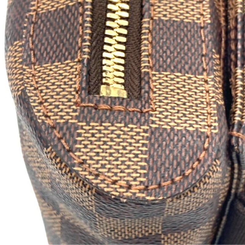 LOUIS VUITTON Damier Jeronimos N51994 Brown Waist Pouch Body Bag Men Women - Logoexplore - Image 5