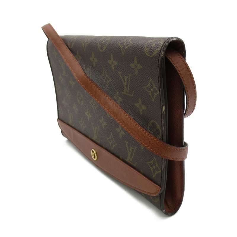 LOUIS VUITTON Bordeaux Shoulder Bag Brown PVC coated canvas M51797 - Logoexplore - Image 3