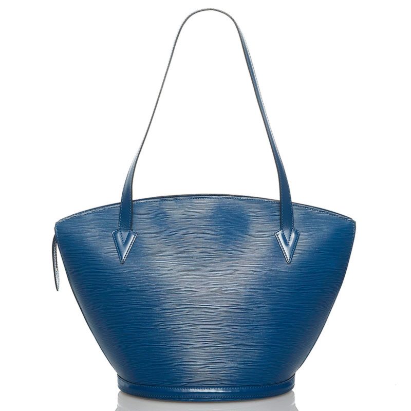Louis Vuitton Epi Saint-Jacques Handbag Tote Bag M52265 Toledo Blue Leather Women's LOUIS VUITTON - Logoexplore - Image 3