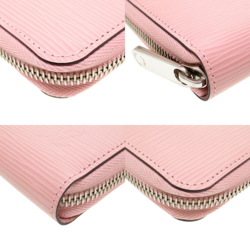 LOUIS VUITTON Epi M61863 Zippy Rose Ballerine Round Long Wallet 028 - Logoexplore - Image 7