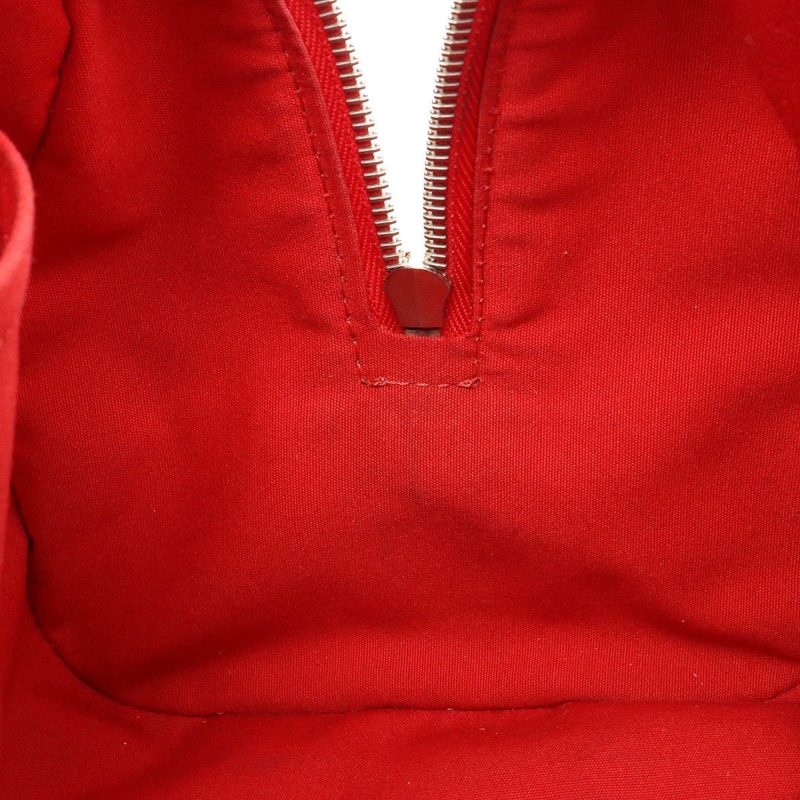 LOUIS VUITTON Epi Bowling Montaigne PM Handbag Boston Bag Leather Rouge Red M5932E - Logoexplore - Image 7
