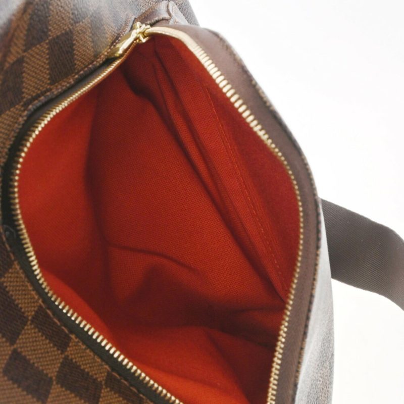 LOUIS VUITTON Damier Olaf MM Brown N41441 Men's Canvas Shoulder Bag - Logoexplore - Image 10
