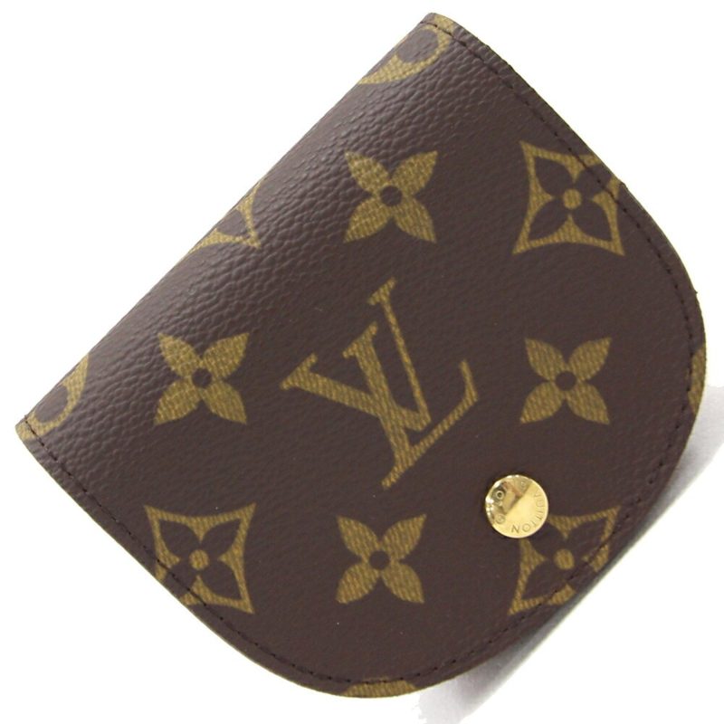 LOUIS VUITTON Coin Case Monogram Porte Monet Guze M61970 Wallet Small Men's - Logoexplore