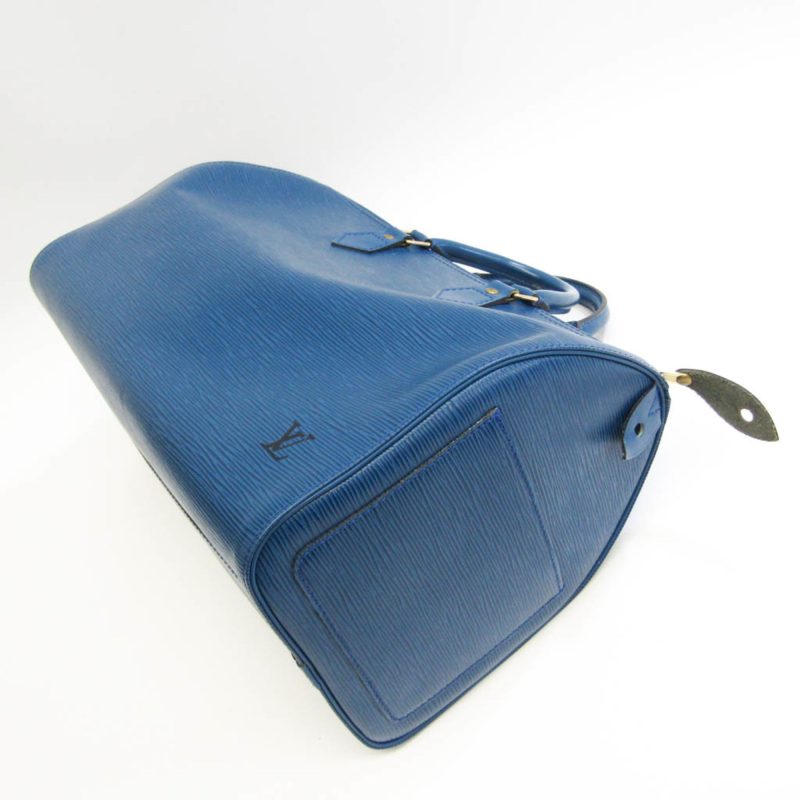 Louis Vuitton Epi Speedy 35 M42995 Unisex Handbag Toledo Blue - Logoexplore - Image 2