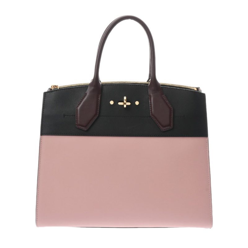 LOUIS VUITTON City Steamer MM Magnolia Noir Bordeaux M53019 Women's Leather Bag - Logoexplore