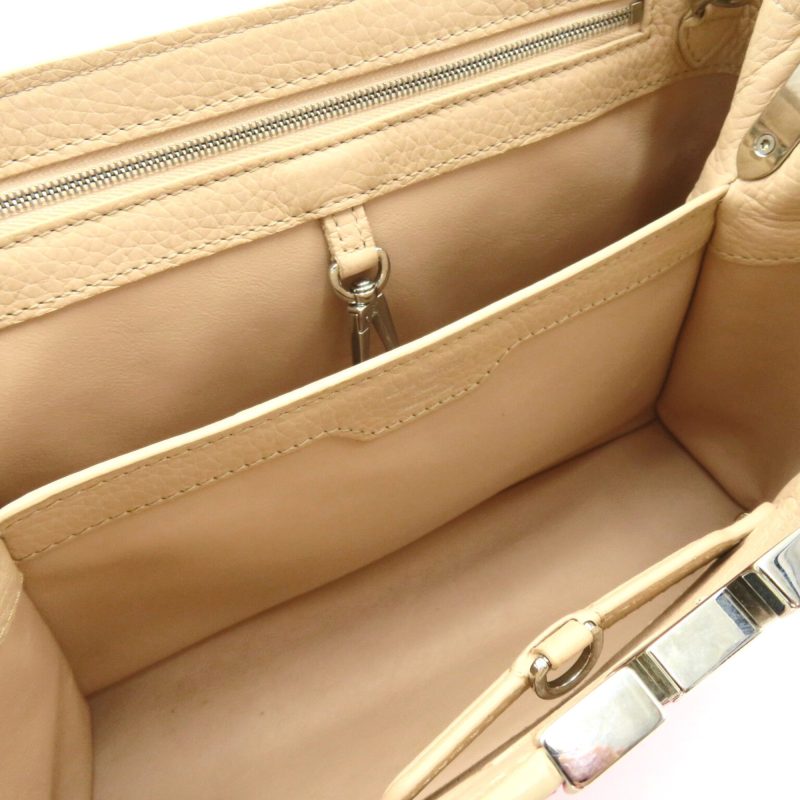 LOUIS VUITTON CapucinePM Pink Taurillon Clemence Leather leather M94519 - Logoexplore - Image 5