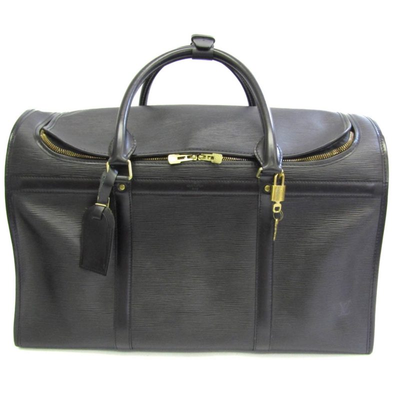 LOUIS VUITTON Epi Sak Shan 50 Pet Bag Special Order Women,Men Boston Bag Noir - Logoexplore