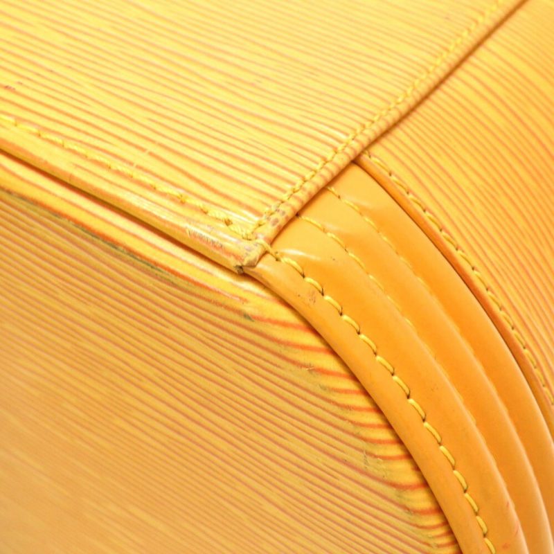 LOUIS VUITTON Epi Cannes Tassi Yellow M48039 Handbag - Logoexplore - Image 8