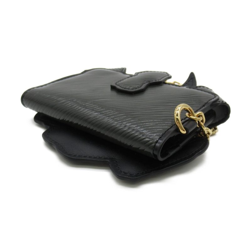 LOUIS VUITTON dog card holder Black Black Epi leather M63897 - Logoexplore - Image 4