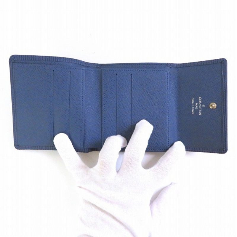 LOUIS VUITTON Epi Porte Monevier Cult Credit M63485 3-fold Wallet Women's - Logoexplore - Image 2
