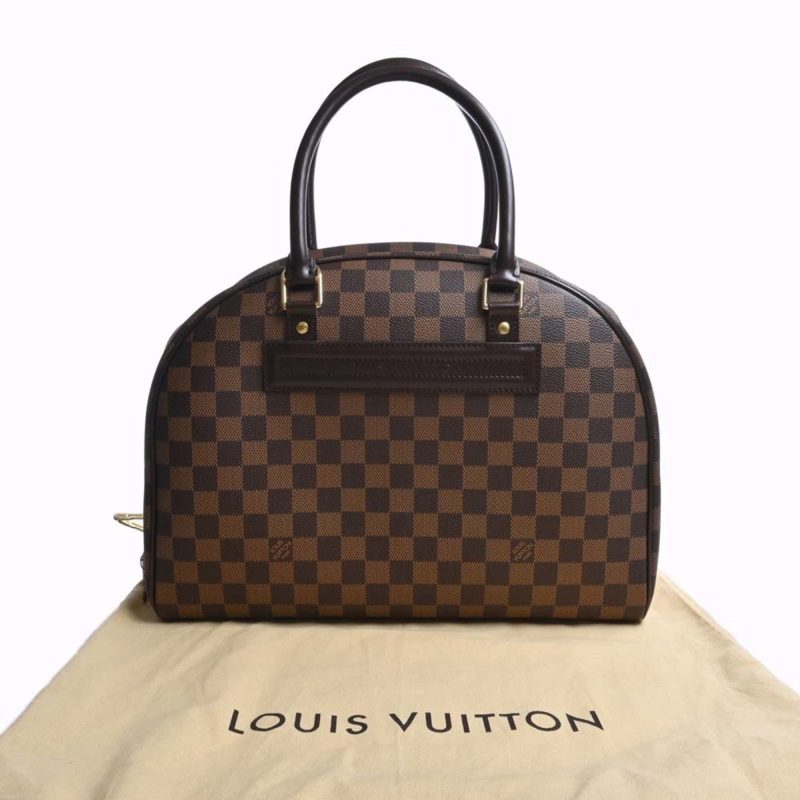 LOUIS VUITTON Damier Nolita Handbag N41455 Brown Women's - Logoexplore - Image 3