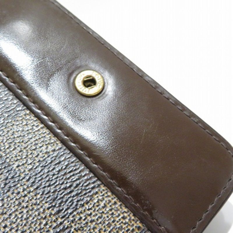 LOUIS VUITTON Damier Compact Zip N61668 Bifold Wallet Unisex - Logoexplore - Image 6