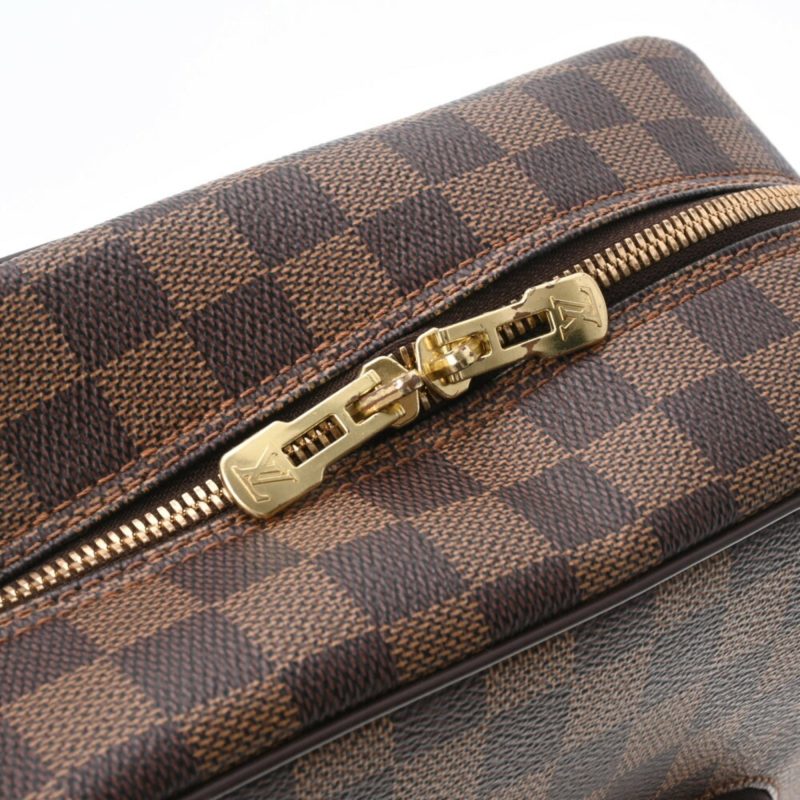 LOUIS VUITTON Damier Olaf MM Brown N41441 Men's Canvas Shoulder Bag - Logoexplore - Image 8