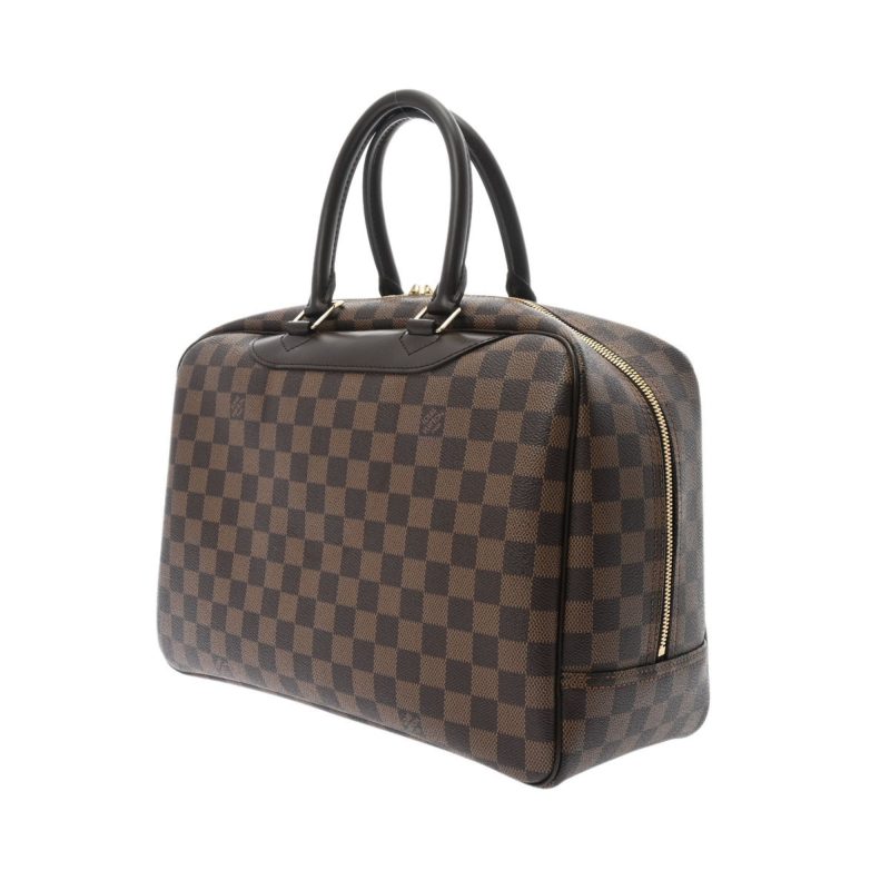 Louis Vuitton Damier Deauville SP Order Brown N47272 Women's Canvas Handbag - Logoexplore - Image 2