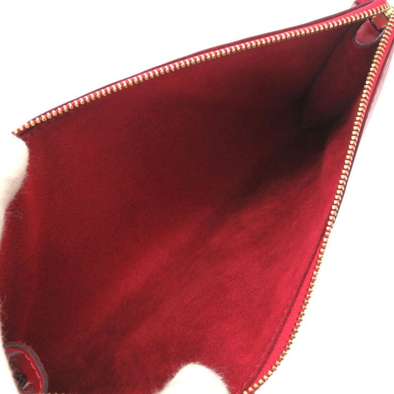 Louis Vuitton Epi Pochette Accessory Red M52947 Handbag 0193 LOUIS VUITTON - Logoexplore - Image 3