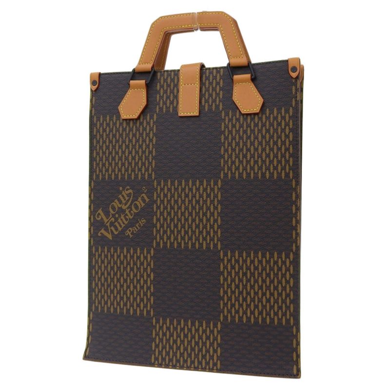 Louis Vuitton Damier Ebene Giant Mini Tote 2WAY Bag Louis Vuitton Squared N40355 - Logoexplore - Image 2