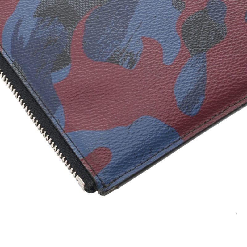 LOUIS VUITTON Damier Ecobalt Pochette Jour GM Camouflage N63292 Men's Clutch Bag - Logoexplore - Image 6