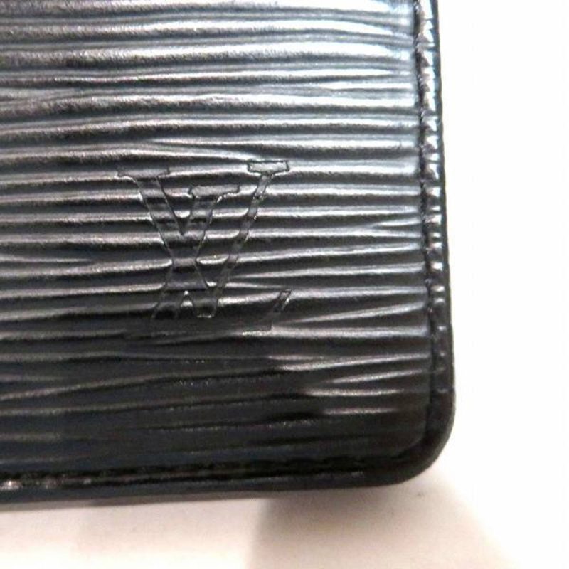 LOUIS VUITTON Epi Portoschekier Cult Credit M63732 Long Wallet Bifold Men's - Logoexplore - Image 9