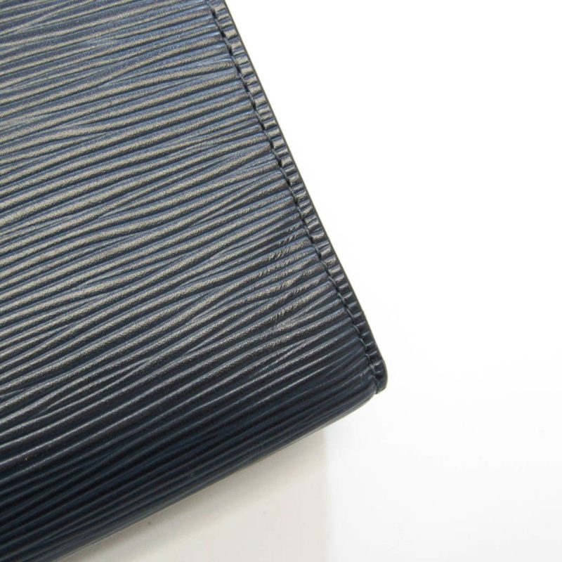 LOUIS VUITTON Epi Toiletry Pouch 26 M41367 Men,Women Pouch Indigo - Logoexplore - Image 8