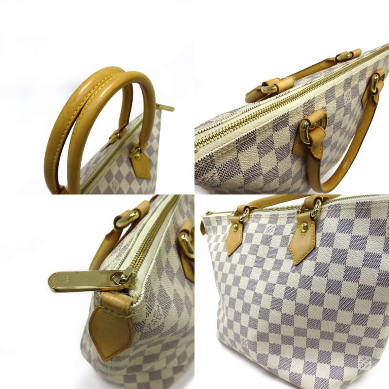 LOUIS VUITTON Damier Azur Saleya PM N51186 Handbag - Logoexplore - Image 7