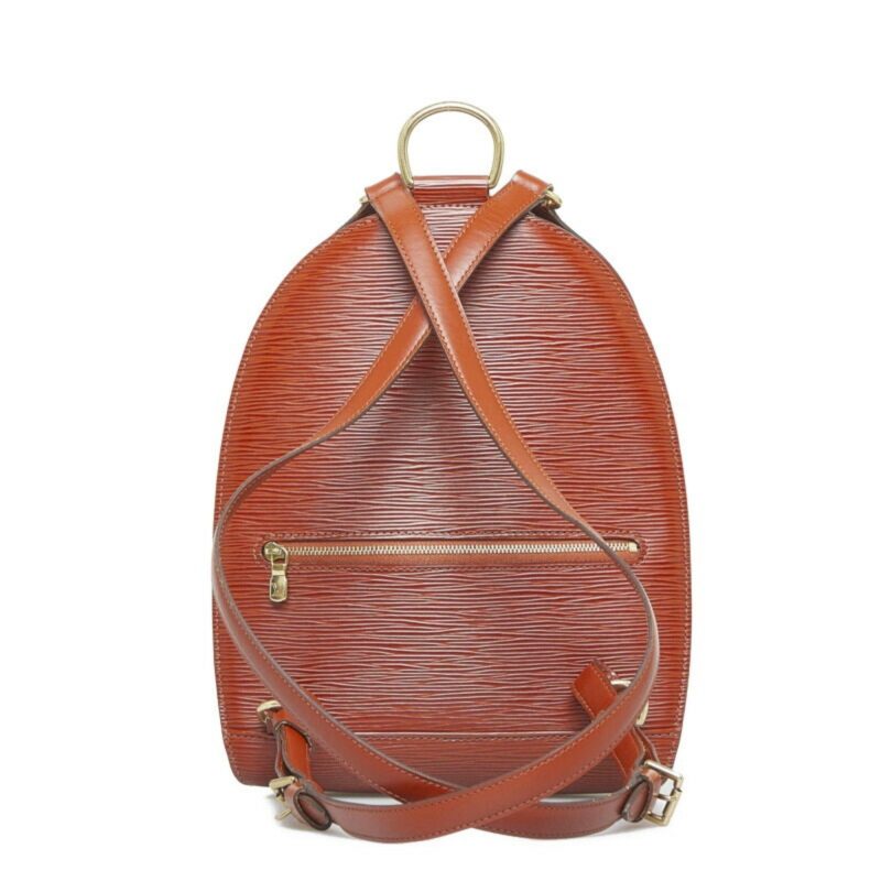 LOUIS VUITTON Epi Mabillon Backpack M52233 Kenya Brown Leather Women's - Logoexplore - Image 3