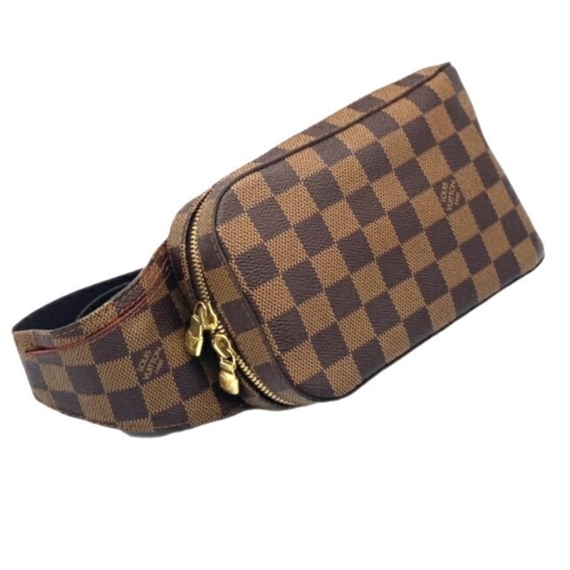LOUIS VUITTON Damier Jeronimos N51994 Brown Waist Pouch Body Bag Men Women - Logoexplore - Image 3