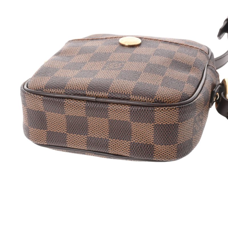 LOUIS VUITTON Damier Lift Brown N60009 Women's Canvas Shoulder Bag - Logoexplore - Image 6