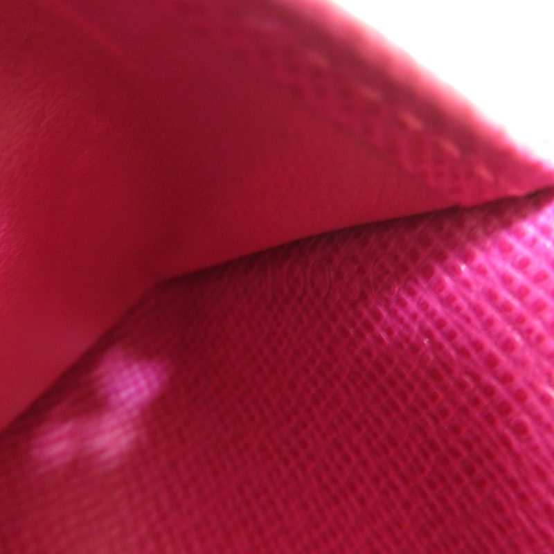 LOUIS VUITTON Compact Zip Round Wallet Brown Fuschia PVC coated canvas M95188 - Logoexplore - Image 7