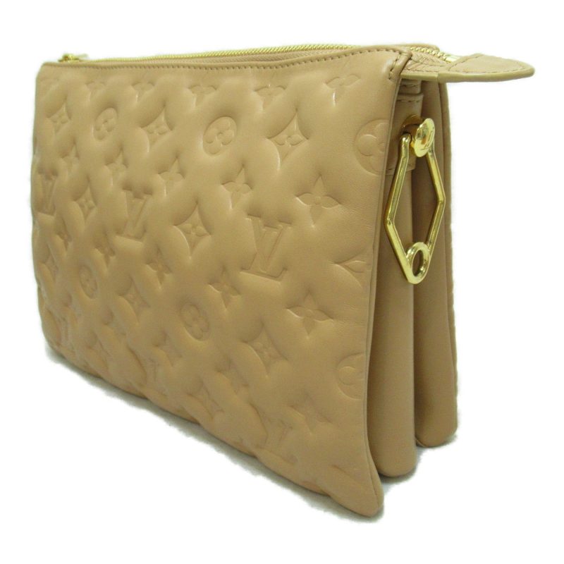 LOUIS VUITTON Coussin PM Shoulder Bag Beige Lamb leather leather M57791 - Logoexplore - Image 2