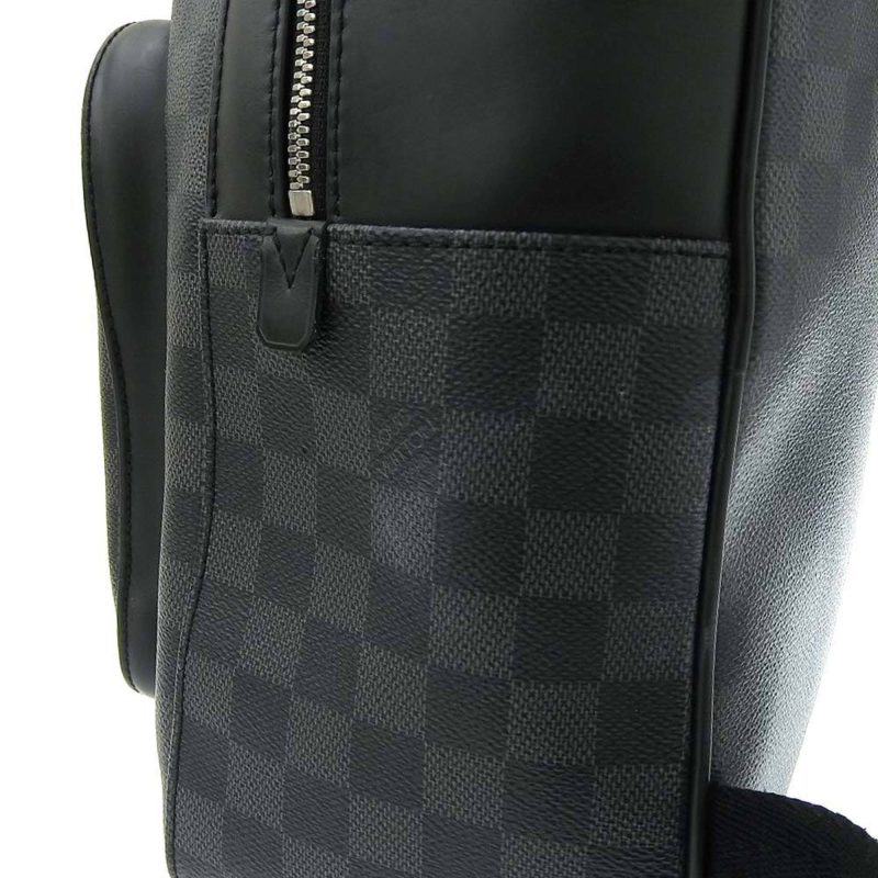 Louis Vuitton Damier Graphite Josh Christopher Nemeth Rope Pattern Backpack N41712 - Logoexplore - Image 4