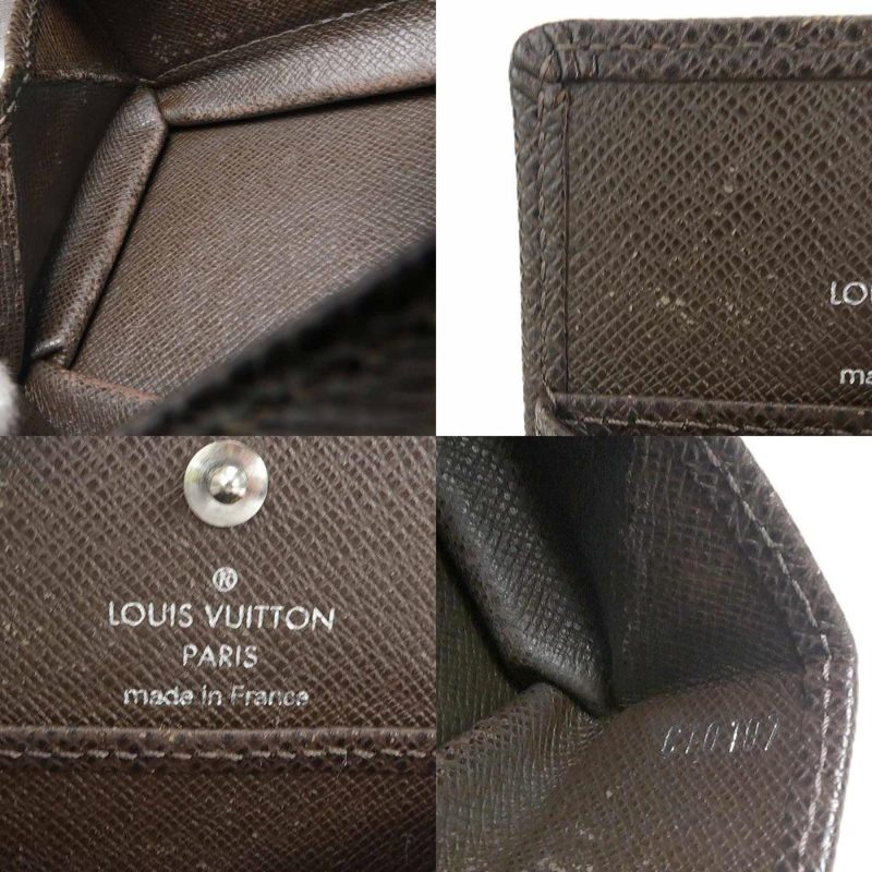 LOUIS VUITTON coin case taiga dark brown men's - Logoexplore - Image 5